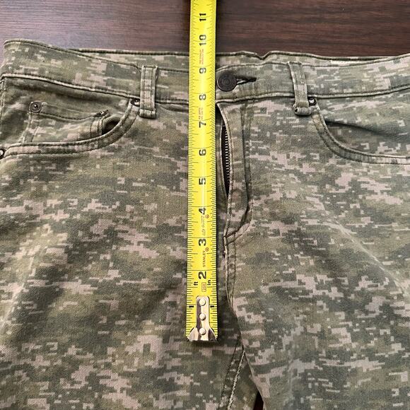 Rag & Bone green army pattern skinny jeans size 31 - Picture 12 of 13